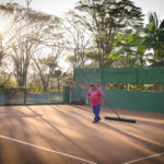 Quadra de Tênis - Clube de Campo Caco Velho - Espírito Santo do Pinhal-SP